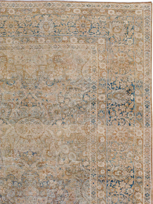 Antique Persian Lavar Kerman Carpet, No.23704 - Galerie Shabab
