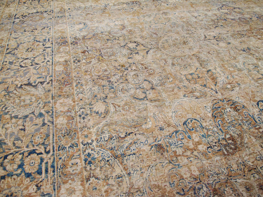 Antique Persian Lavar Kerman Carpet, No.23704 - Galerie Shabab
