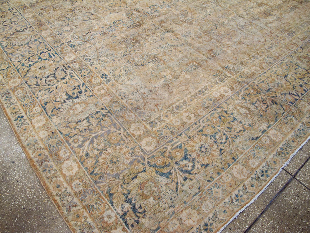 Antique Persian Lavar Kerman Carpet, No.23704 - Galerie Shabab