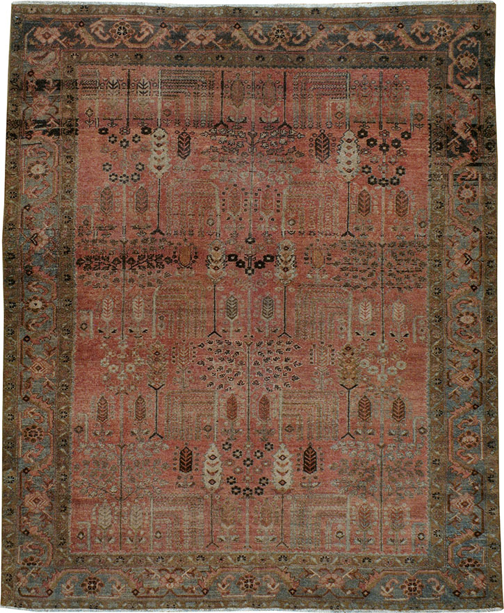 Antique Persian Malayer Rug, No.23707 - Galerie Shabab