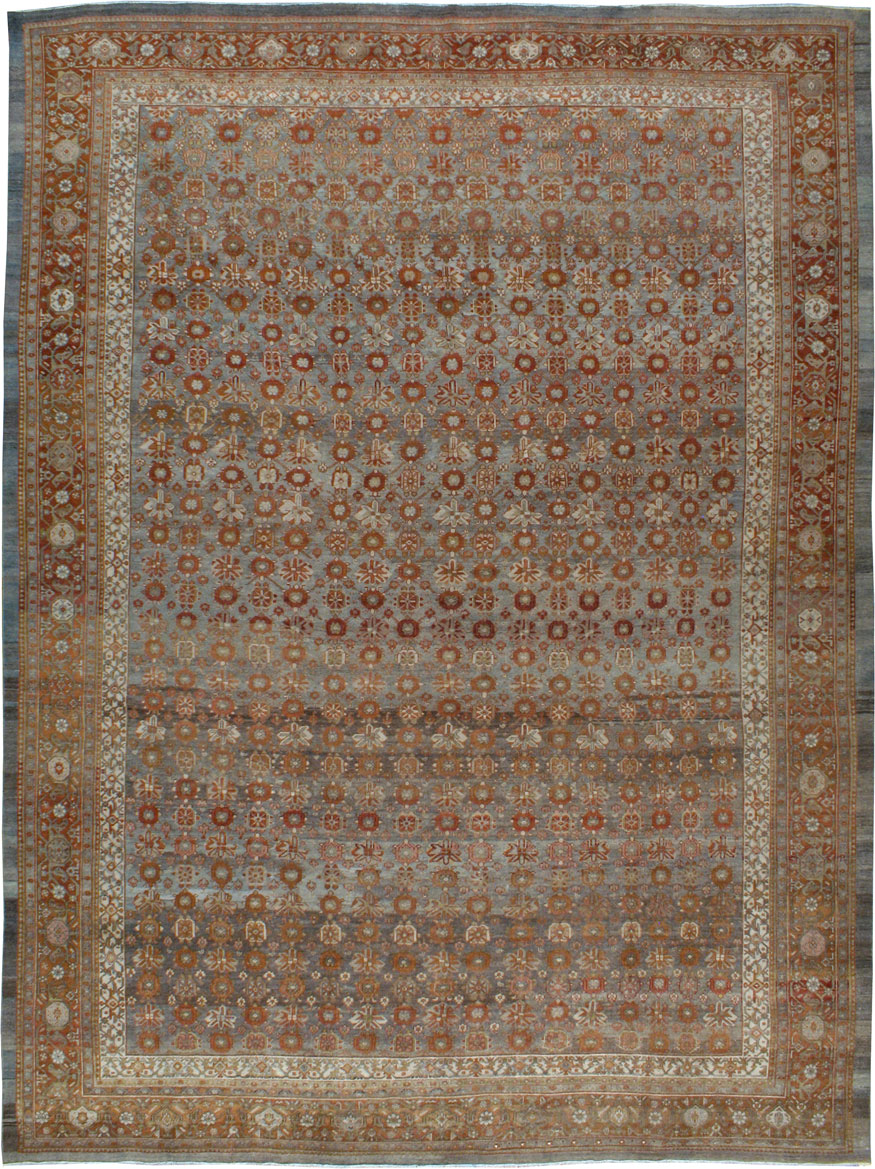 Antique Bibikabad Carpet, No.23709 - Galerie Shabab
