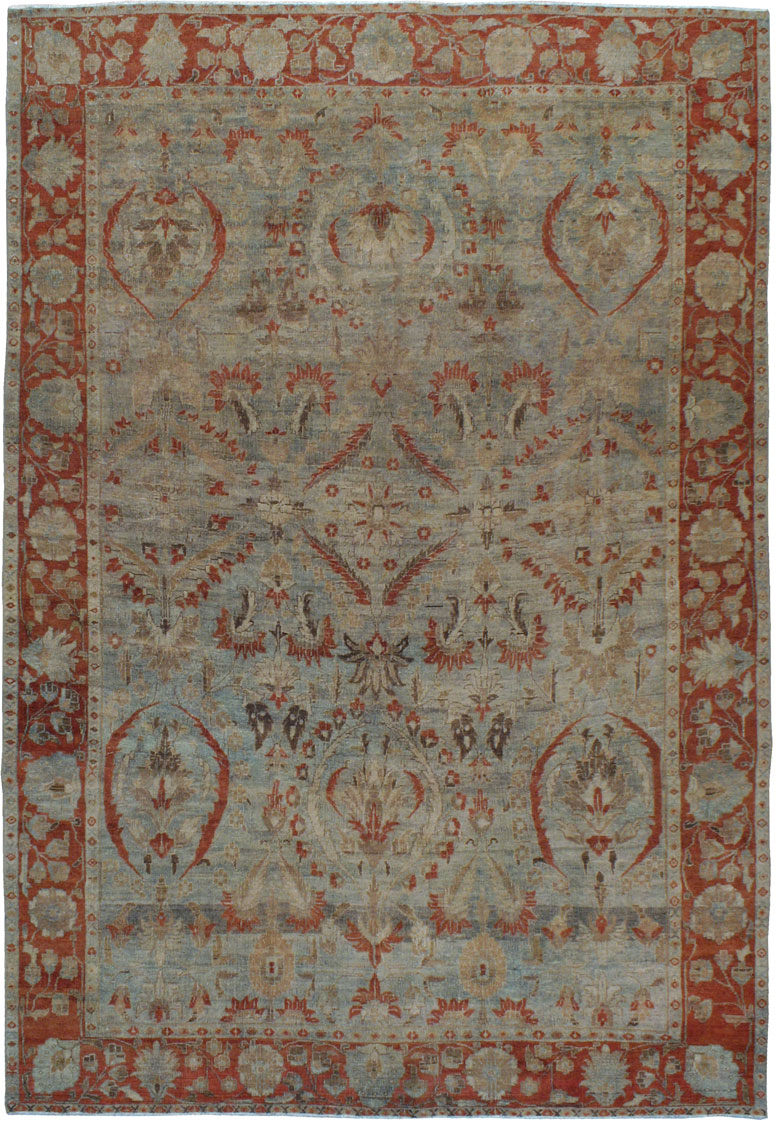 Antique Persian Tabriz Carpet, No.23712 - Galerie Shabab