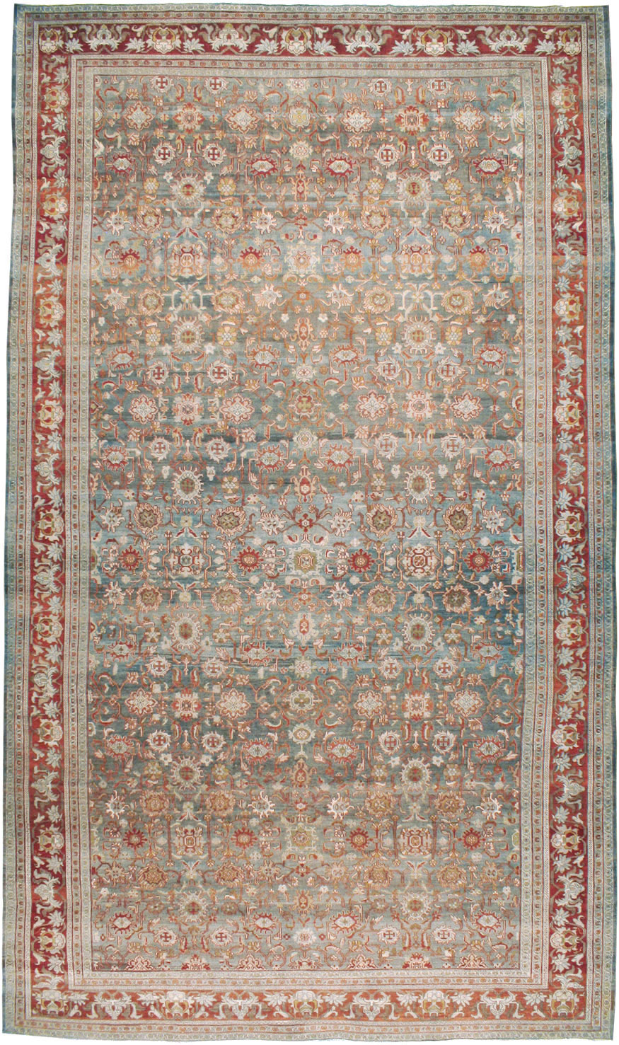 Antique Persian Bibikabad Carpet, No.23714 - Galerie Shabab
