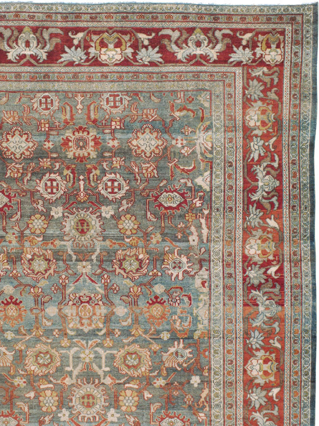 Antique Persian Bibikabad Carpet, No.23714 - Galerie Shabab