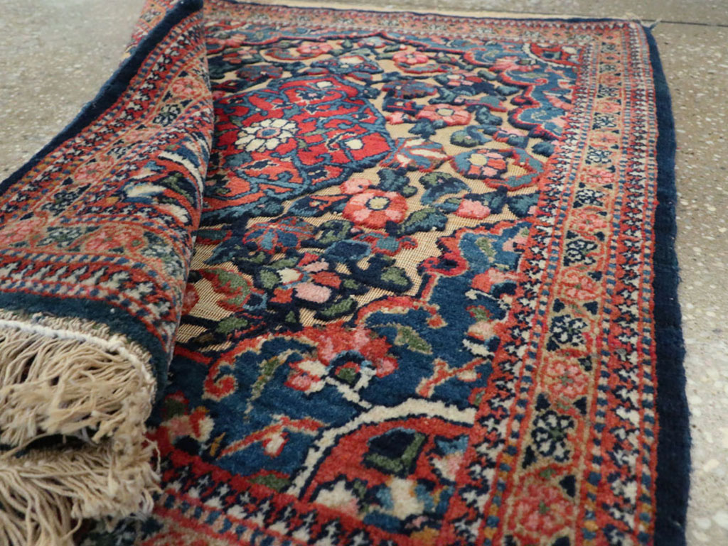 Antique Persian Souf Kashan Rug (Pair: 1 of 2), No.23718 - Galerie Shabab