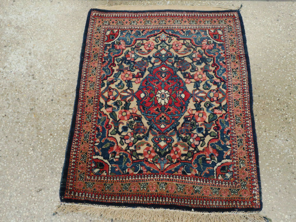 Antique Persian Souf Kashan Rug (Pair: 2 of 2), No.23719 - Galerie Shabab