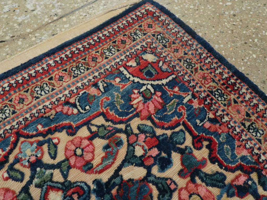 Antique Persian Souf Kashan Rug (Pair: 2 of 2), No.23719 - Galerie Shabab