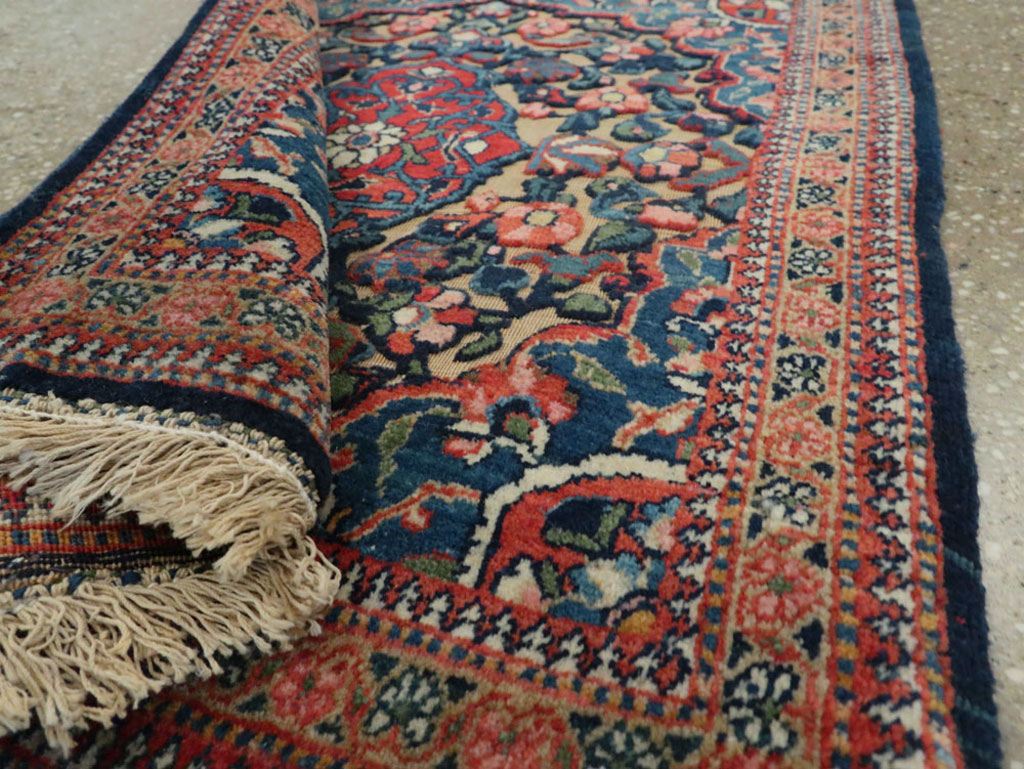 Antique Persian Souf Kashan Rug (Pair: 2 of 2), No.23719 - Galerie Shabab
