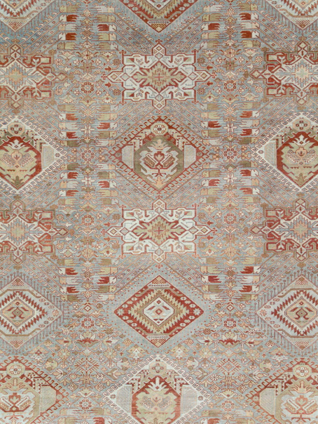 Antique Persian Karajeh Large Oversize Carpet, No.23721 - Galerie Shabab