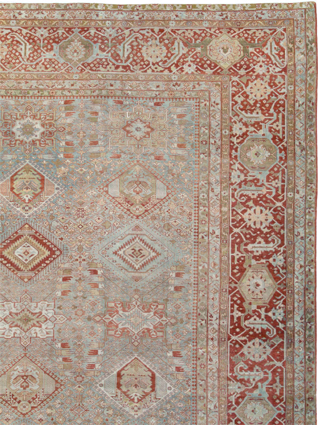 Antique Persian Karajeh Large Oversize Carpet, No.23721 - Galerie Shabab