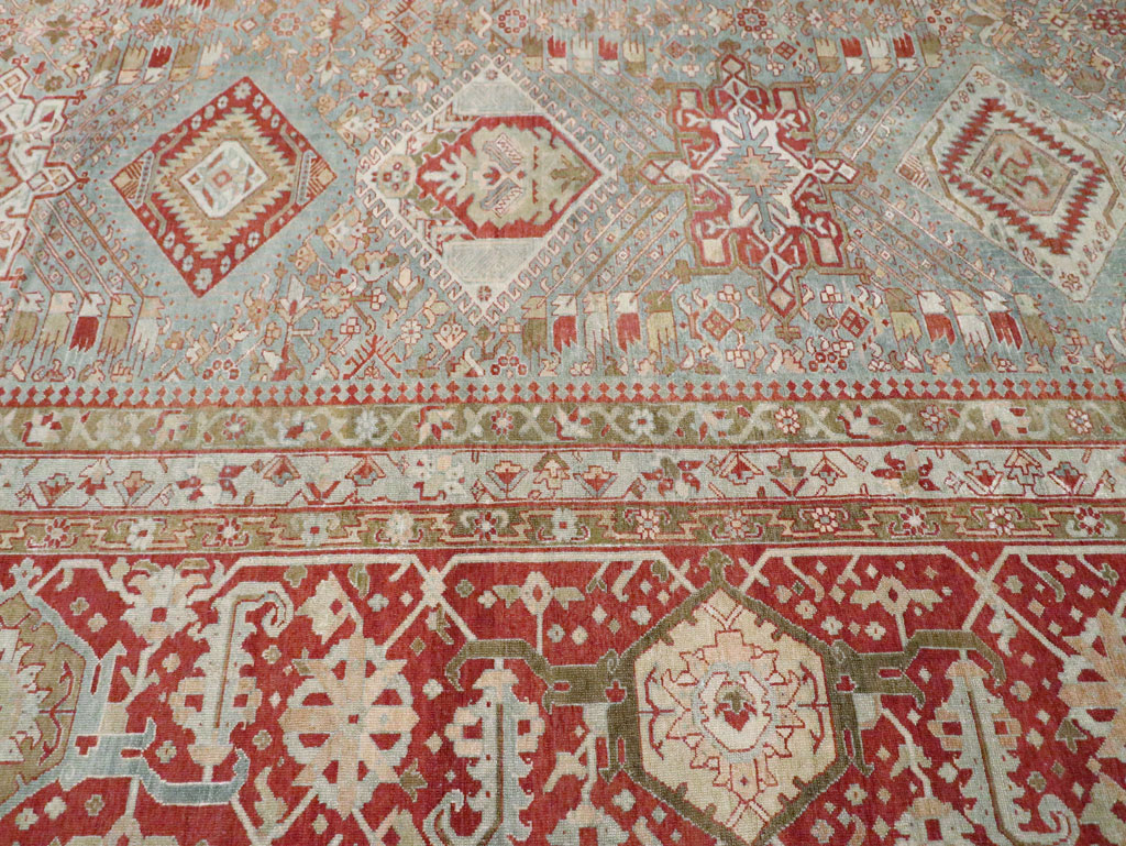 Antique Persian Karajeh Large Oversize Carpet, No.23721 - Galerie Shabab
