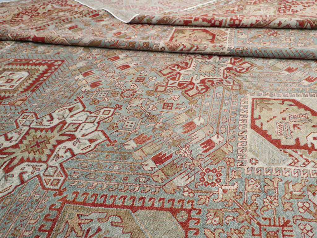 Antique Persian Karajeh Large Oversize Carpet, No.23721 - Galerie Shabab