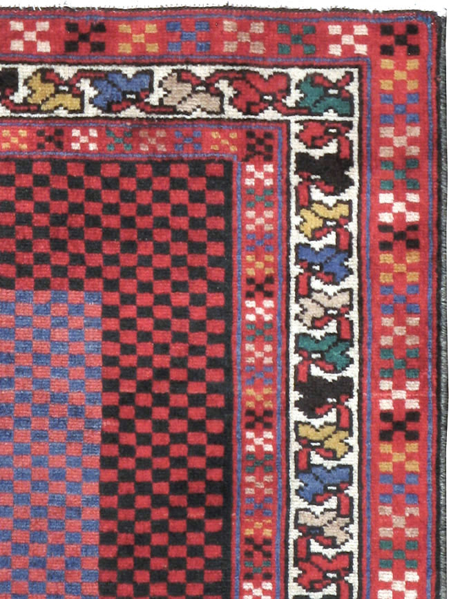 Vintage Persian Malayer Modernist Rug (Pair: 1 of 2), No.23730 - Galerie Shabab