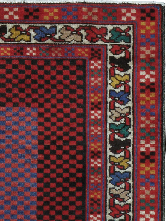 Vintage Persian Malayer Modernist Rug (Pair: 1 of 2), No.23730 - Galerie Shabab