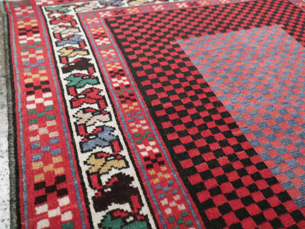 Vintage Persian Malayer Modernist Rug (Pair: 1 of 2), No.23730 - Galerie Shabab
