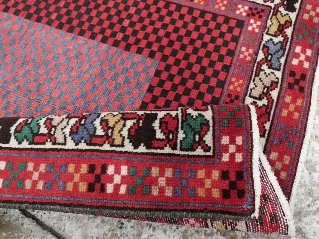 Vintage Persian Malayer Modernist Rug (Pair: 1 of 2), No.23730 - Galerie Shabab
