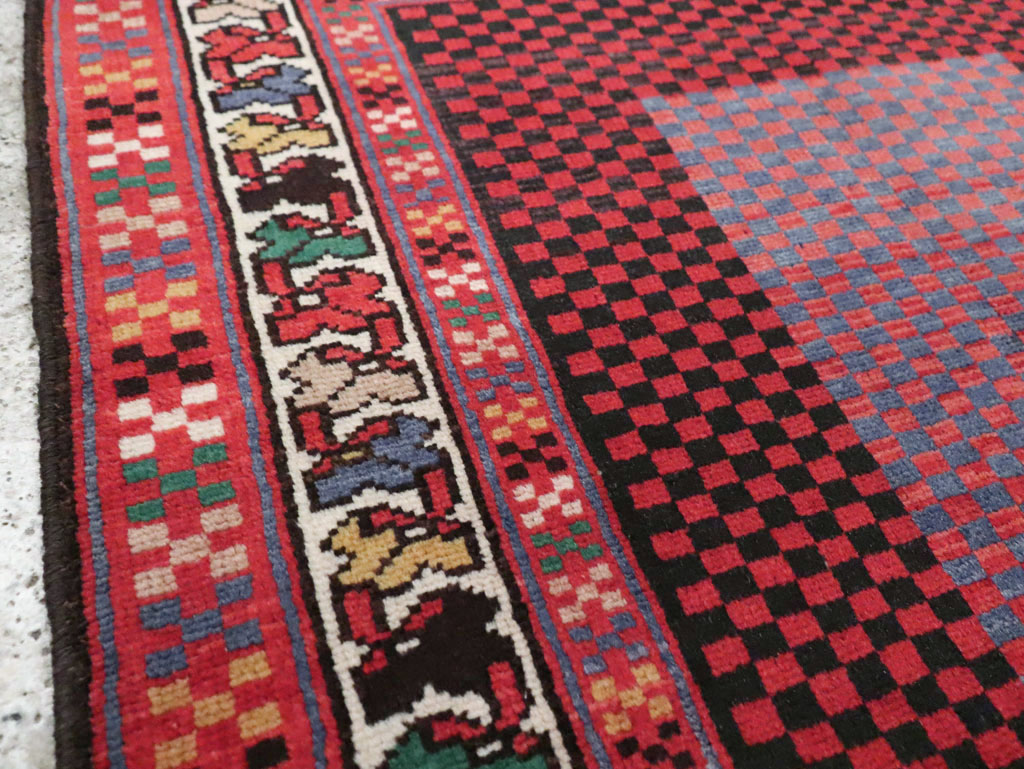 Vintage Persian Malayer Modernist Rug (Pair: 2 of 2), No.23731 - Galerie Shabab