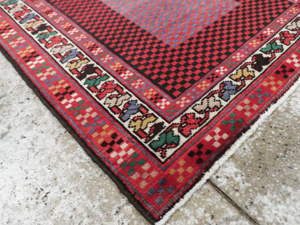 Vintage Persian Malayer Modernist Rug (Pair: 2 of 2), No.23731 - Galerie Shabab