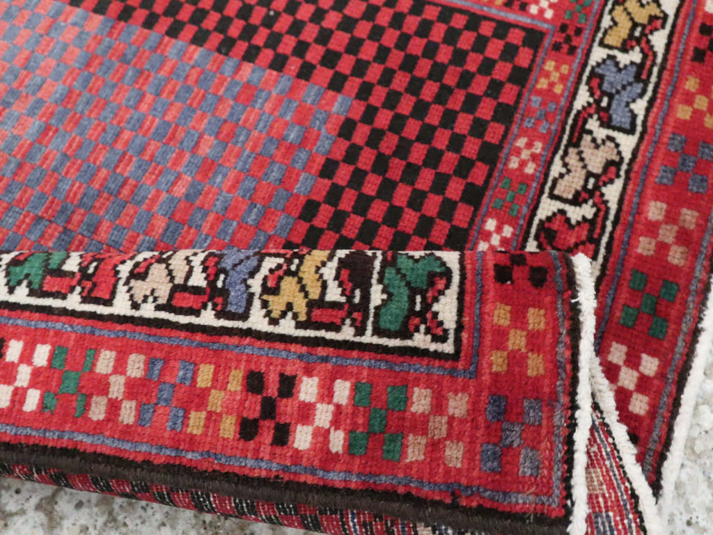 Vintage Persian Malayer Modernist Rug (Pair: 2 of 2), No.23731 - Galerie Shabab