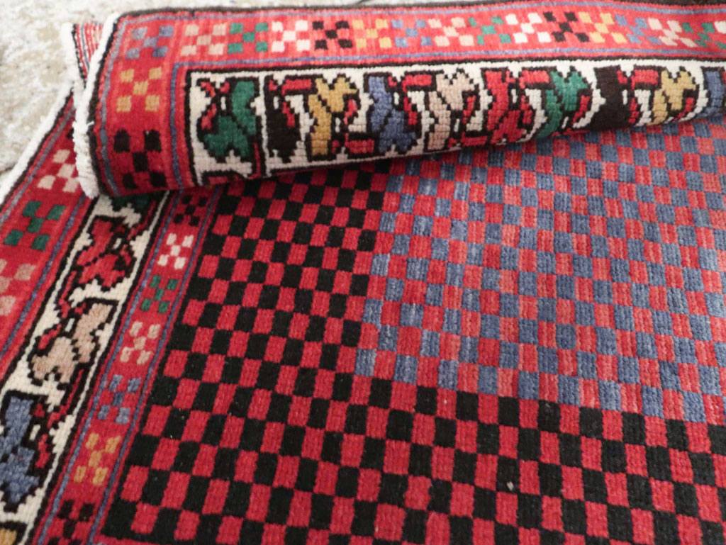 Vintage Persian Malayer Modernist Rug (Pair: 2 of 2), No.23731 - Galerie Shabab