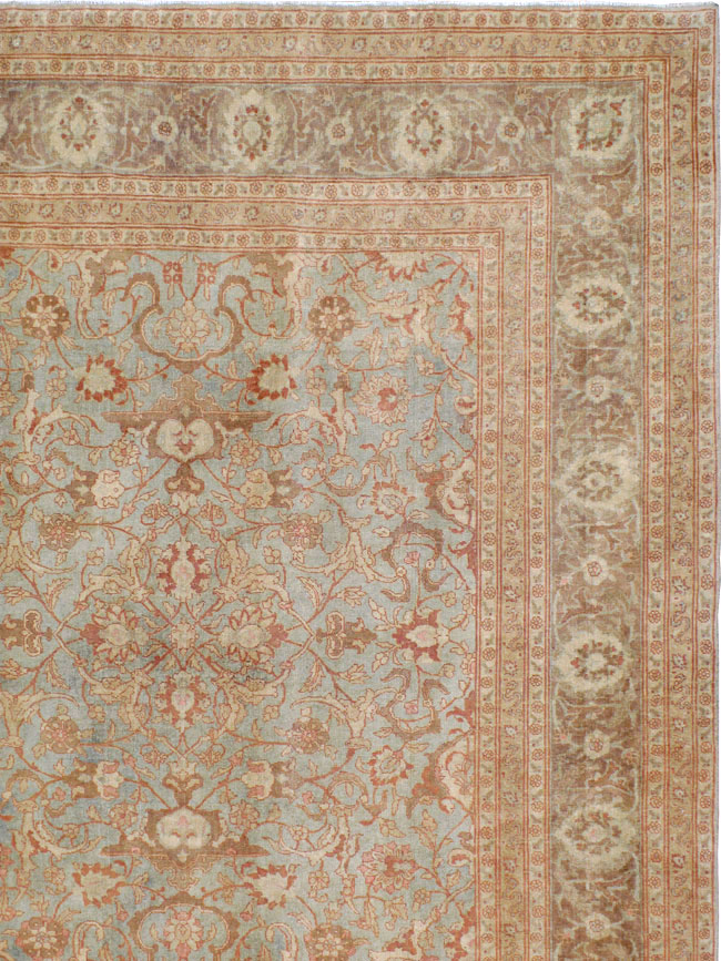 Antique Persian Tabriz Carpet, No.23735 - Galerie Shabab