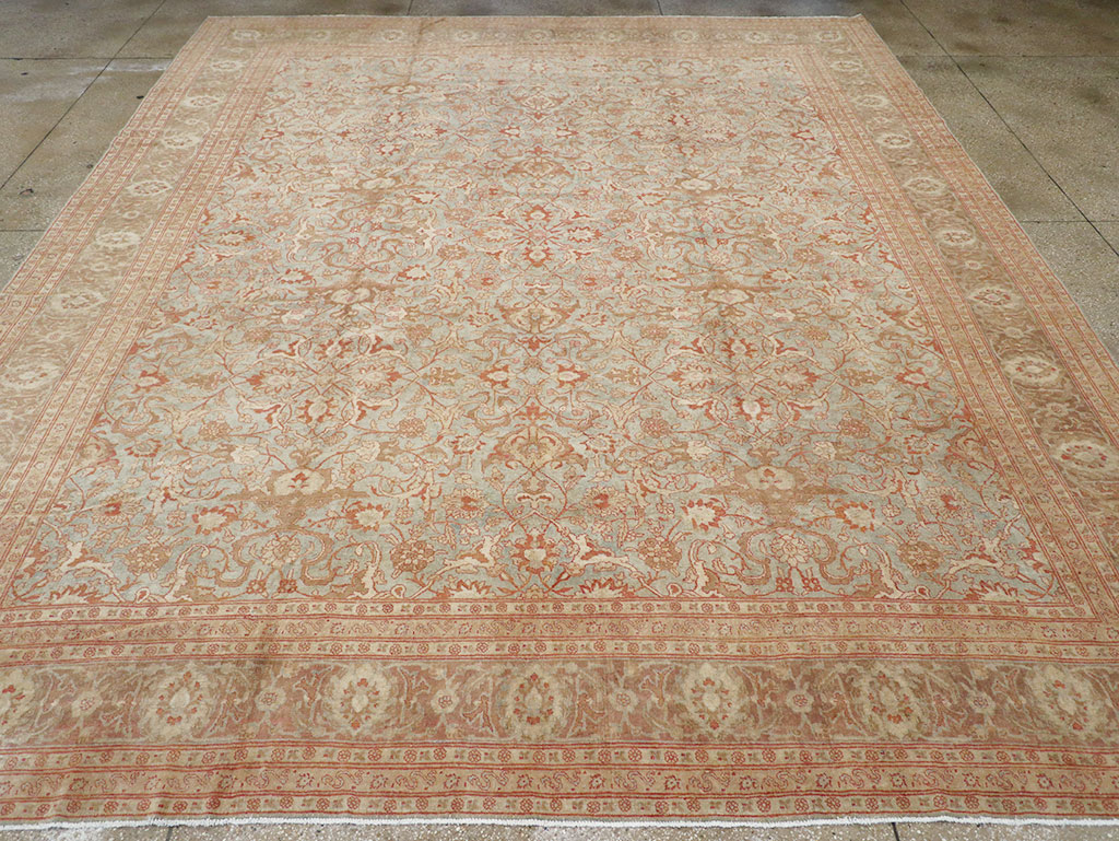 Antique Persian Tabriz Carpet, No.23735 - Galerie Shabab