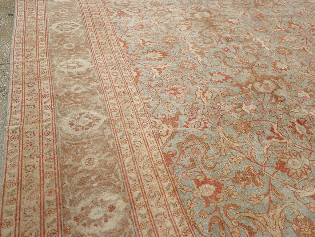 Antique Persian Tabriz Carpet, No.23735 - Galerie Shabab