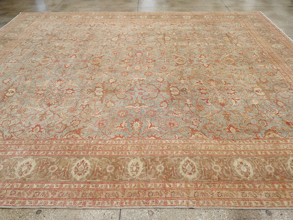 Antique Persian Tabriz Carpet, No.23735 - Galerie Shabab