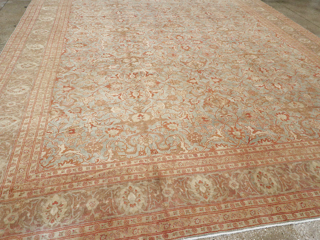 Antique Persian Tabriz Carpet, No.23735 - Galerie Shabab