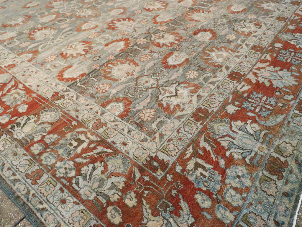 Antique Persian Bibikabad Carpet, No.23743 - Galerie Shabab