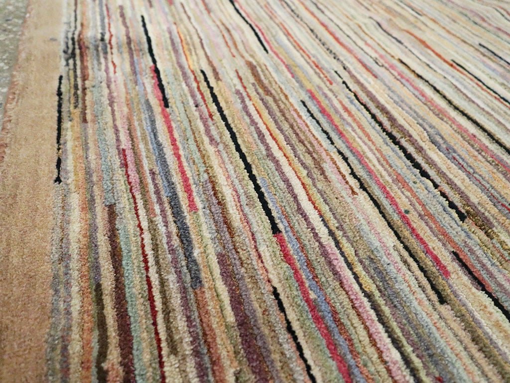 Antique Chinese Art Deco Rug, No.23752 - Galerie Shabab