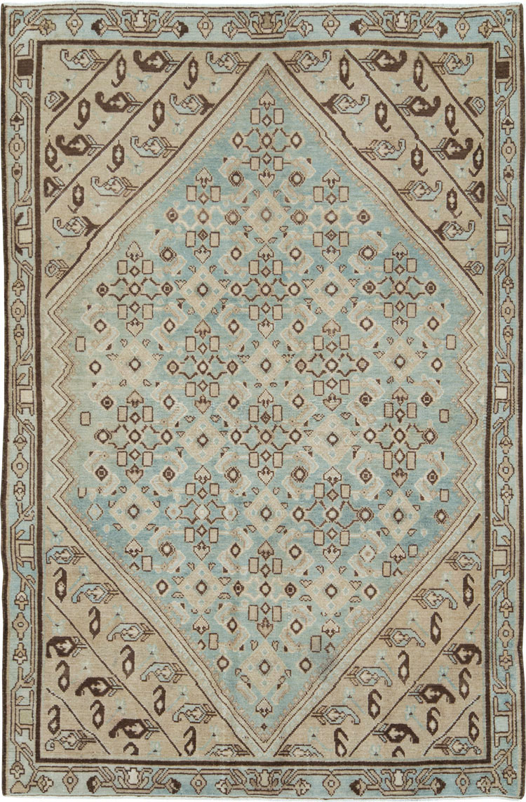 Vintage Persian Malayer Rug (Pair: 1 of 2), No.23753 - Galerie Shabab