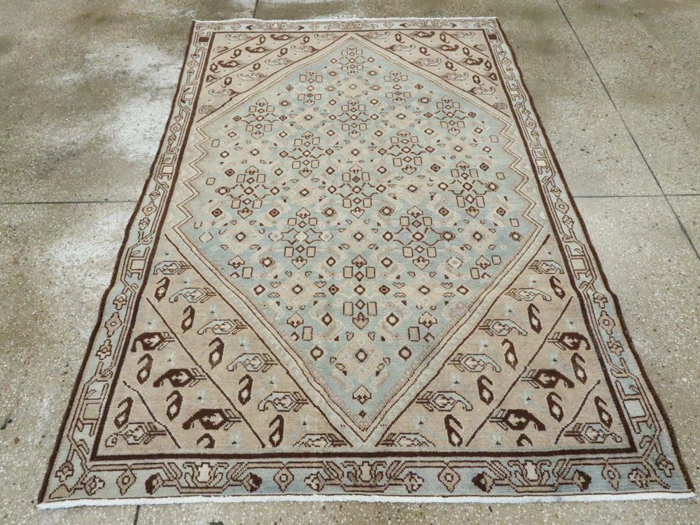 Vintage Persian Malayer Rug (Pair: 1 of 2), No.23753 - Galerie Shabab