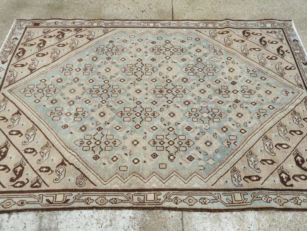 Vintage Persian Malayer Rug (Pair: 1 of 2), No.23753 - Galerie Shabab
