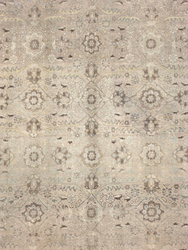 Antique Persian Tabriz Carpet, No.23756 - Galerie Shabab