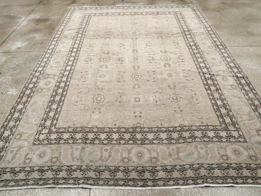 Antique Persian Tabriz Carpet, No.23756 - Galerie Shabab