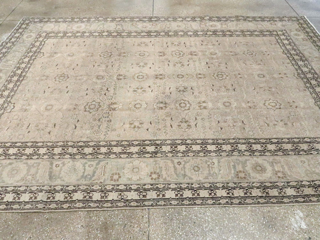 Antique Persian Tabriz Carpet, No.23756 - Galerie Shabab