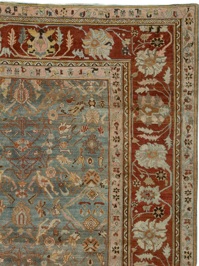 Antique Bibikabad Persian Carpet, No.23758 - Galerie Shabab