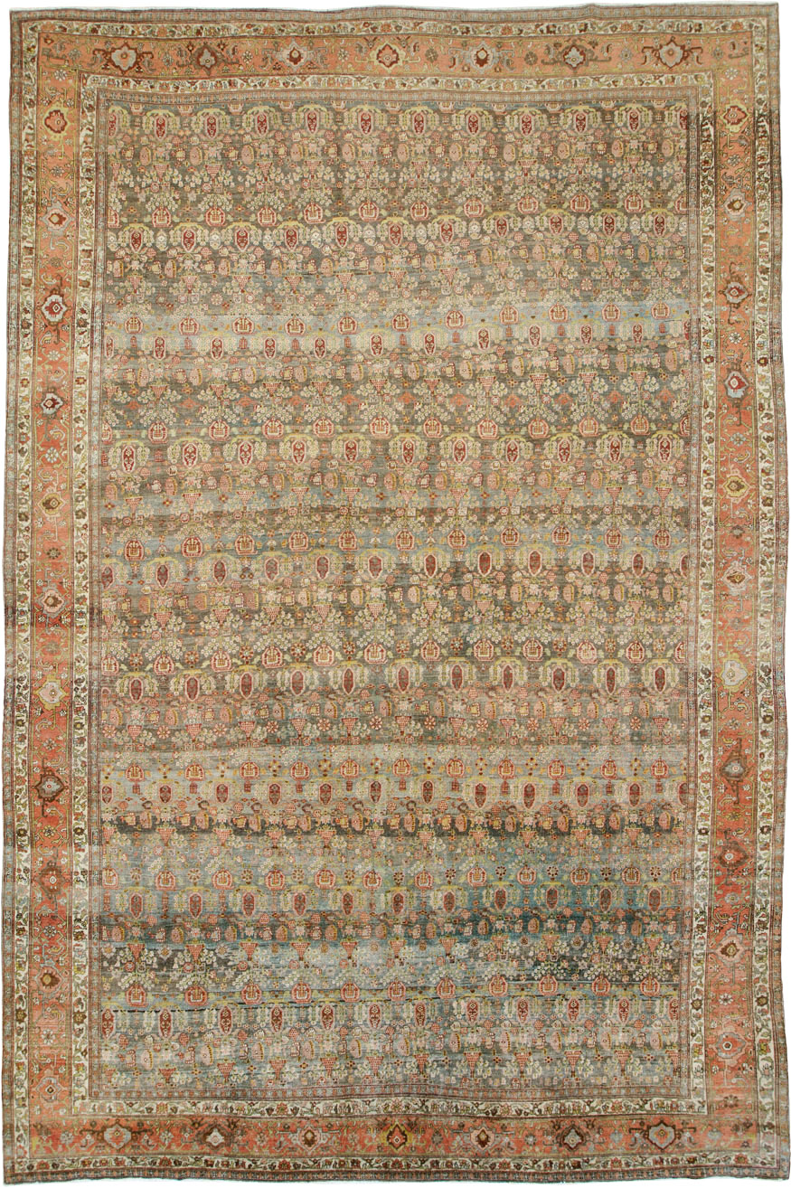 Antique Persian Bidjar Carpet, No.23759 - Galerie Shabab