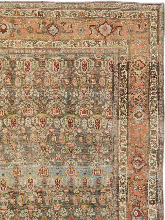 Antique Persian Bidjar Carpet, No.23759 - Galerie Shabab
