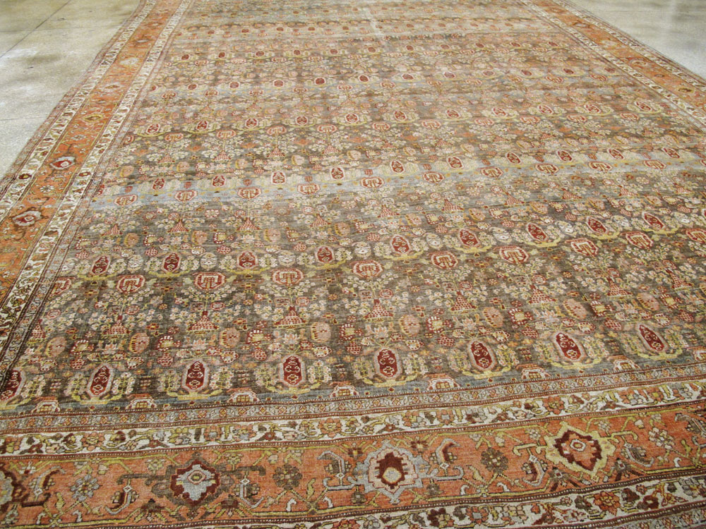 Antique Persian Bidjar Carpet, No.23759 - Galerie Shabab