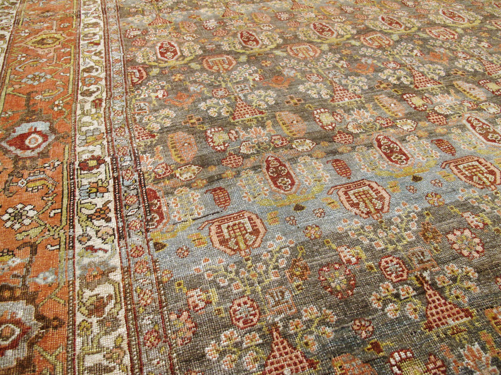 Antique Persian Bidjar Carpet, No.23759 - Galerie Shabab