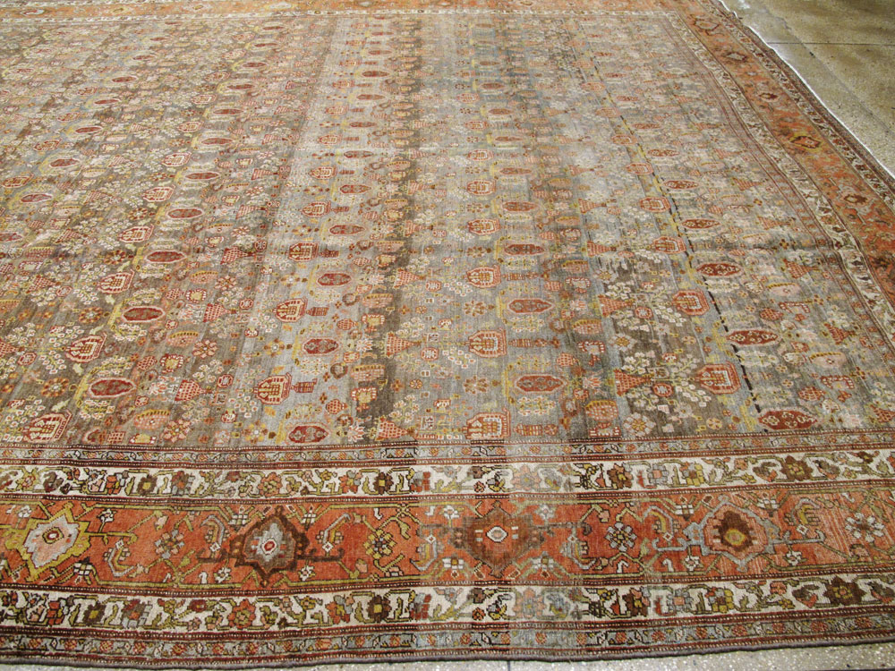 Antique Persian Bidjar Carpet, No.23759 - Galerie Shabab