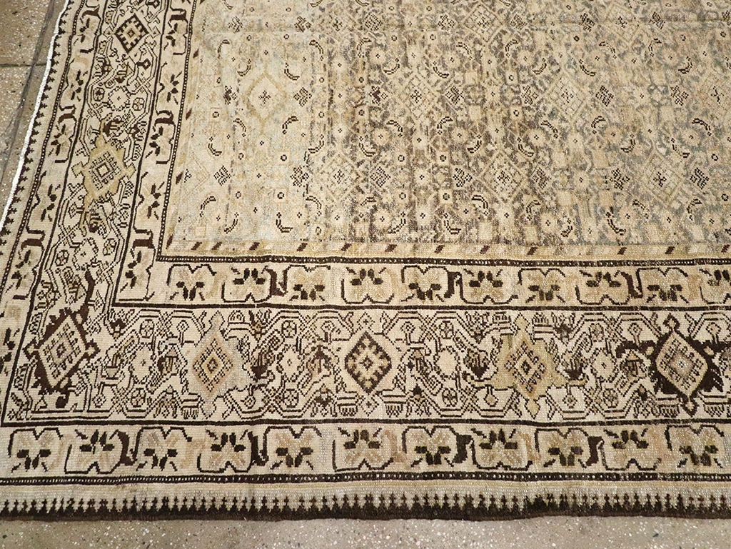 Vintage Persian Malayer Gallery Carpet, No.23764 - Galerie Shabab