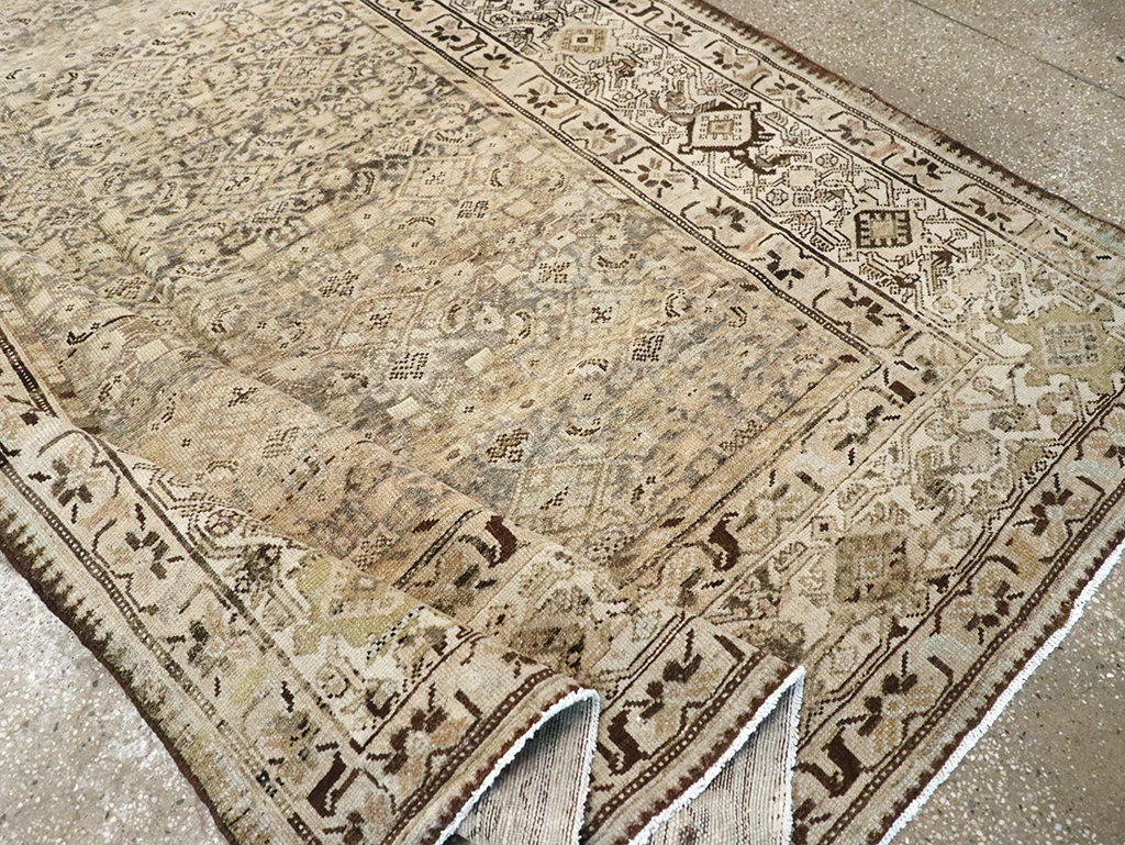 Vintage Persian Malayer Gallery Carpet, No.23764 - Galerie Shabab