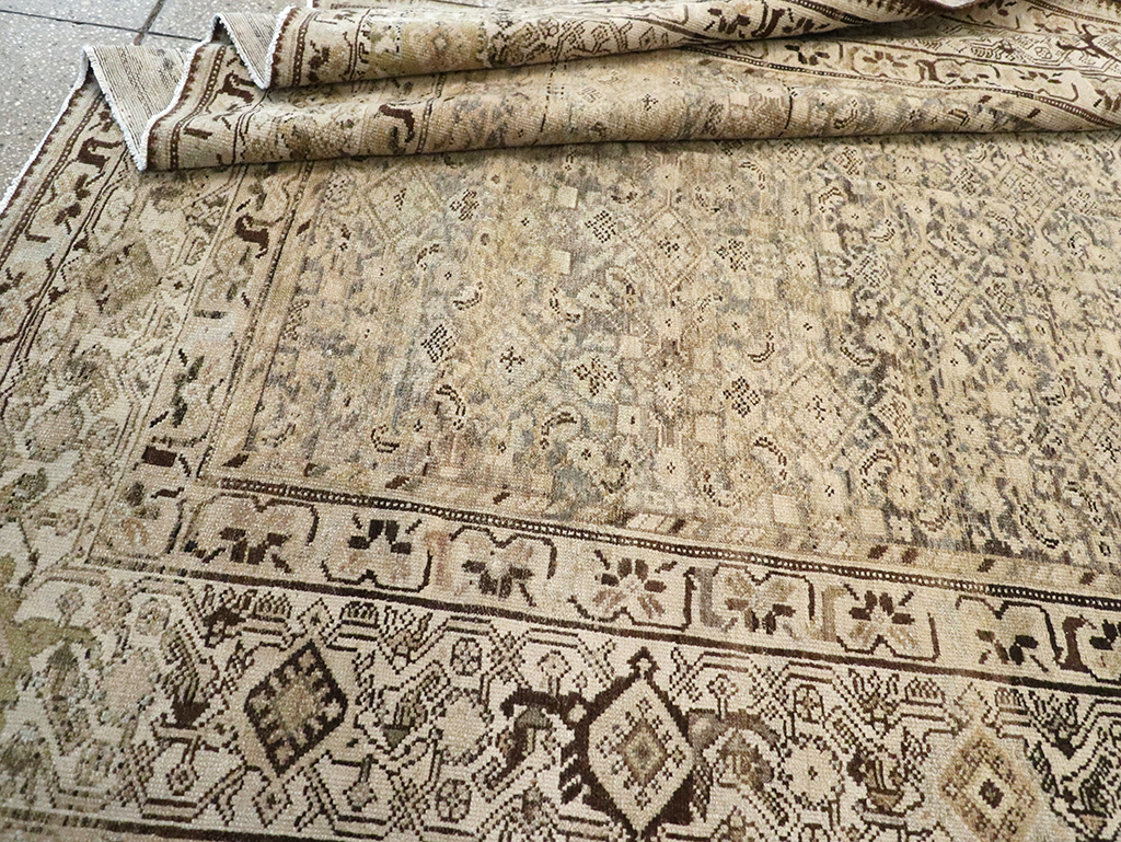 Vintage Persian Malayer Gallery Carpet, No.23764 - Galerie Shabab