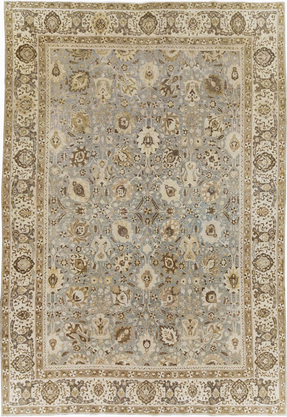 Antique Persian Tabriz Carpet, No.23765 - Galerie Shabab