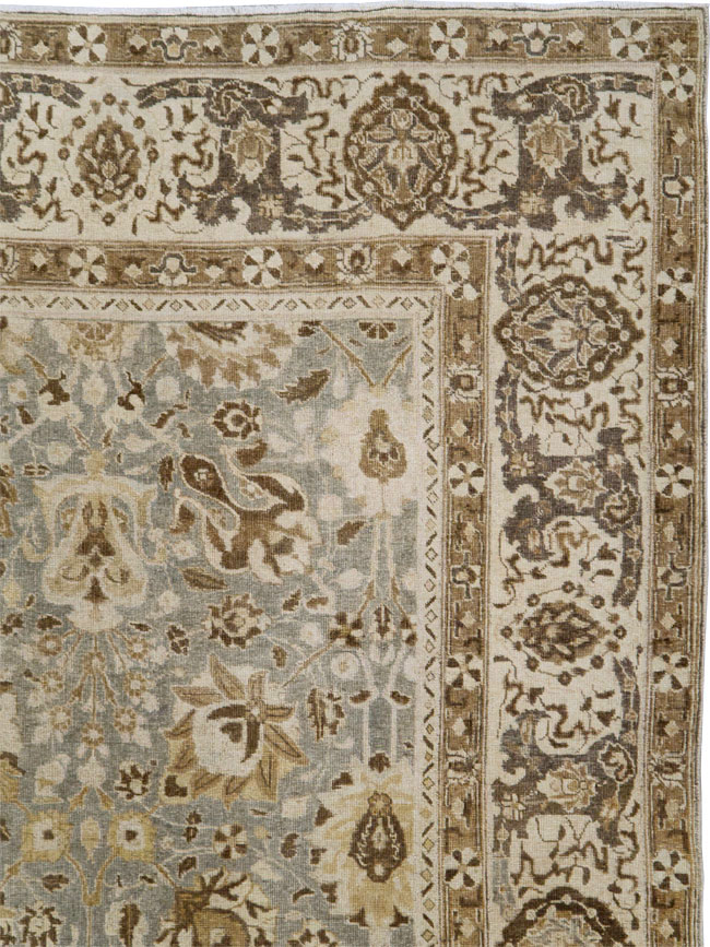 Antique Persian Tabriz Carpet, No.23765 - Galerie Shabab