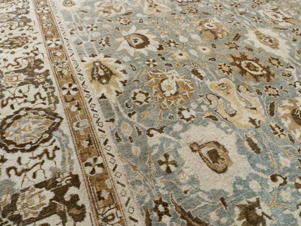 Antique Persian Tabriz Carpet, No.23765 - Galerie Shabab