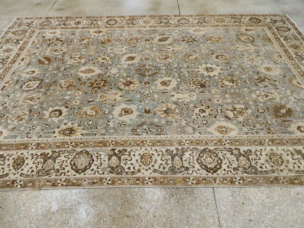 Antique Persian Tabriz Carpet, No.23765 - Galerie Shabab